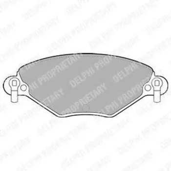 КОЛОДКИ ТОРМОЗНЫЕ ДИСКОВЫЕ К-Т