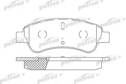 КОЛОДКИ ТОРМОЗНЫЕ ДИСКОВЫЕ ПЕРЕДН CITROEN: BERLINGO 05-, BERLINGO ФУРГОН 05-, XS