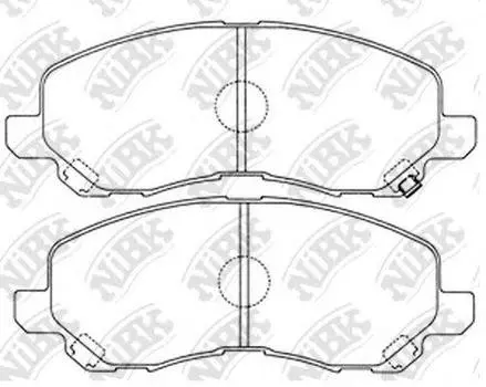 КОЛОДКИ ТОРМОЗНЫЕ ДИСКОВЫЕ PN3469