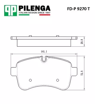 КОЛОДКИ ТОРМОЗНЫЕ ДИСКОВЫЕ ПРЕМИУМ