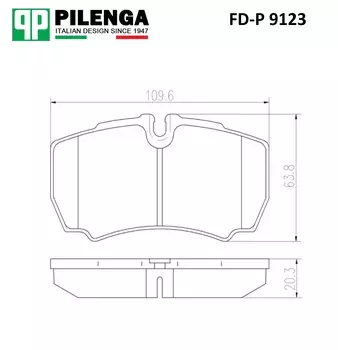 КОЛОДКИ ТОРМОЗНЫЕ ДИСКОВЫЕ ЗАДНИЕ