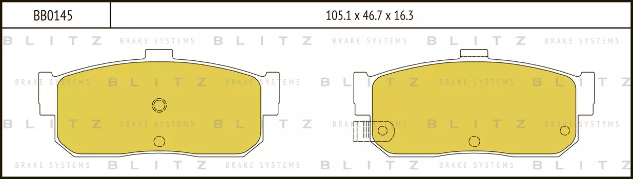 КОЛОДКИ ТОРМОЗНЫЕ ДИСКОВЫЕ ЗАДНИЕ NISSAN MAXIMA, ALMERA, PRIMERA 92-