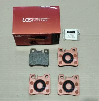 КОЛОДКИ ТОРМОЗНЫЕ MERCEDES-BENZ G270-55(W463) 96-, SPRINTER 95-06, VW LT 28-35-46 96-06ЗАДНИЕ, В КОМПЛЕКТЕ СО СМАЗКОЙ (5Г)