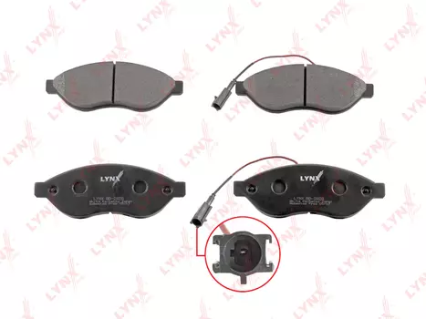 КОЛОДКИ ТОРМОЗНЫЕ ПЕР CITROEN JUMPER, FIAT DUCATO, PEUGEOT BOXER 2.2D-3.0D 07-