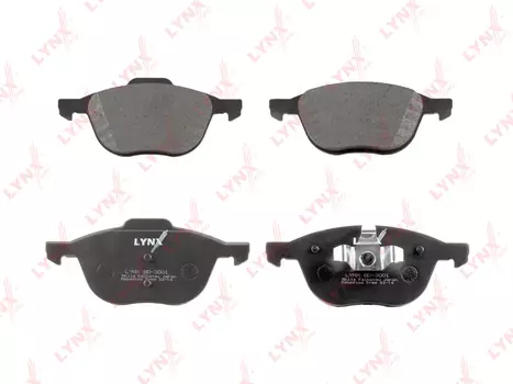 КОЛОДКИ ТОРМОЗНЫЕ ПЕР FORD FOCUS II/FOCUS C-MAX/KUGA 08-, MAZDA 3 03-/MAZDA 5 05-, VOLVO