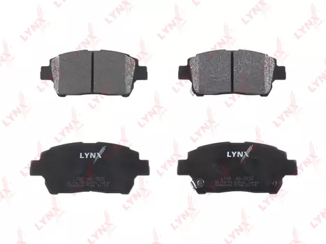 КОЛОДКИ ТОРМОЗНЫЕ ПЕР TOYOTA COROLLA(E12) JAP 99-/YARIS(P10) 99-06/YARIS VERSO(P21/P22) 99-05