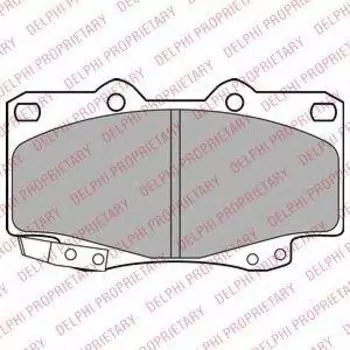 КОЛОДКИ ТОРМОЗНЫЕ ПЕР TOYOTA HILUX III 05-