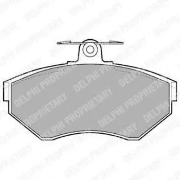 КОЛОДКИ ТОРМОЗНЫЕ ПЕР VW CADDY