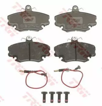 КОЛОДКИ ТОРМОЗНЫЕ ПЕРЕДНИЕ