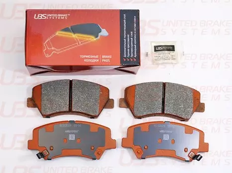 КОЛОДКИ ТОРМОЗНЫЕ ПЕРЕДНИЕ