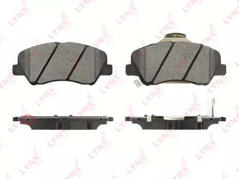 КОЛОДКИ ТОРМОЗНЫЕ ПЕРЕДНИЕ