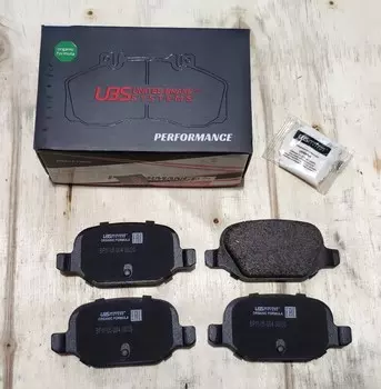 КОЛОДКИ ТОРМОЗНЫЕ ПРЕМИУМ LADA VESTA SW CROSS, KALINA SPORT, GRANTA SPORTЗАДНИЕ, В КОМПЛЕКТЕ СО СМАЗКОЙ (5Г)