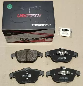 КОЛОДКИ ТОРМОЗНЫЕ ПРЕМИУМ MERCEDES-BENZ C180-350(W204) 07-, E200K-550(C207) 09-, GLK200-350(X204) 08-ЗАДНИЕ, В КОМПЛЕКТЕ СО СМАЗКОЙ (5Г)