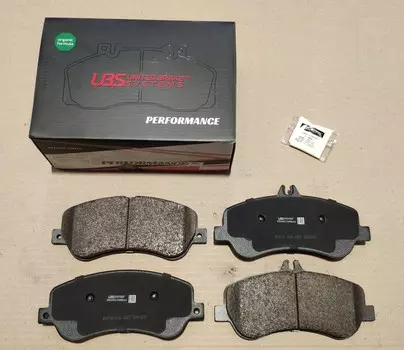 КОЛОДКИ ТОРМОЗНЫЕ ПРЕМИУМ MERCEDES-BENZ GLK200D-350D(X204) 08- ПЕРЕДНИЕ, В КОМПЛЕКТЕ СО СМАЗКОЙ (5Г)