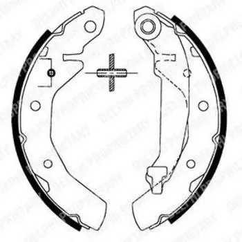 КОЛОДКИ ТОРМОЗНЫЕ ЗАД DAEWOO MATIZ 98-