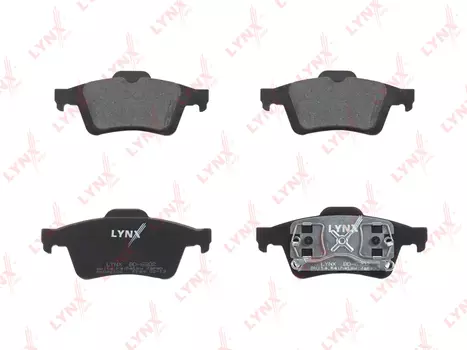 КОЛОДКИ ТОРМОЗНЫЕ ЗАД NISSAN PRIMERA(P12) 02-, RENAULT LAGUNA II 01-/ESPACE IV 02-, SAAB 9-3 02-