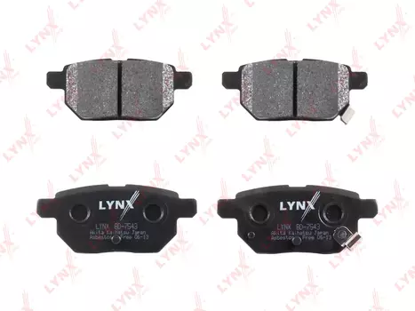 КОЛОДКИ ТОРМОЗНЫЕ ЗАД TOYOTA AURIS (AKE) 1.4-1.6 07-/COROLLA (AKE) 1.3-1.6 06-