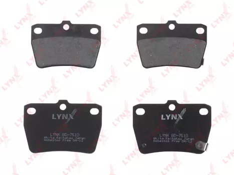 КОЛОДКИ ТОРМОЗНЫЕ ЗАД TOYOTA RAV 4 01-05, CHERY TIIGO 05-