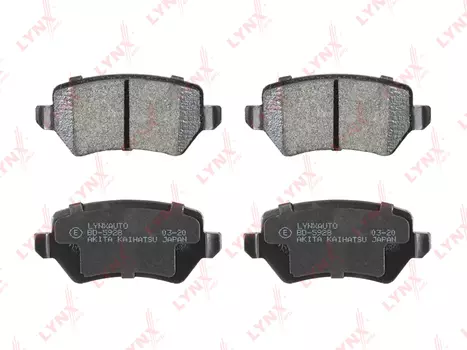 КОЛОДКИ ТОРМОЗНЫЕ ЗАДНИЕ