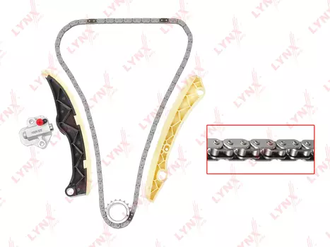 КОМПЛЕКТ ЦЕПИ ПРИВОДА РАСПРЕДВАЛА