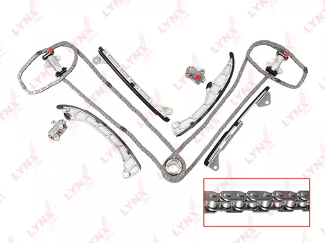 КОМПЛЕКТ ЦЕПИ ПРИВОДА РАСПРЕДВАЛА