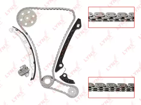 КОМПЛЕКТ ЦЕПИ ПРИВОДА РАСПРЕДВАЛА