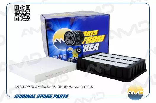 КОМПЛЕКТ ФИЛЬТРОВ (МАСЛ.MZ690070 ВОЗД.1500A023 САЛОН.7803A004)/AMD.SETF111 A