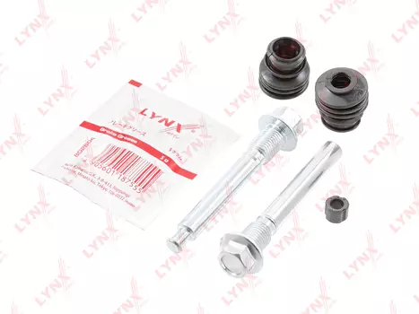 КОМПЛЕКТ НАПРАВЛЯЮЩИХ ТОРМОЗНОГО СУППОРТА ПЕРЕДНЕГО (НАПРАВЛЯЮЩАЯ D10 MM, СУППОРТ AKEBONO), MITSUBISHI ASX 10-, LANCER(CY/CX) 07-, OUTLANDER II 06-12, CHRYSLER SEBRING 07-1