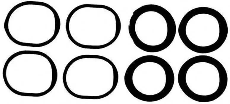 КОМПЛЕКТ ПРОКЛАДОК ВПУСКНОГО КОЛЛЕКТОРА