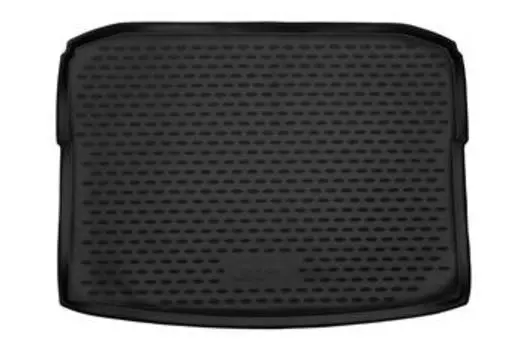 Коврик в багажник подходит для SKODA Karoq 2017->, внед, для РФ, 2WD, 1шт. (полиуретан)