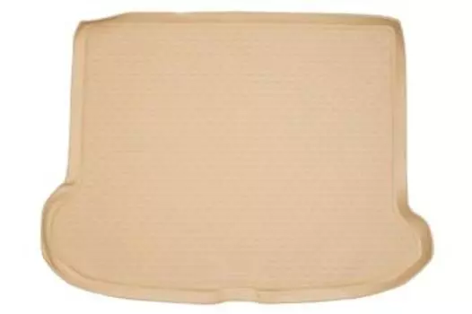 Коврик в багажник VOLVO XC60 2007->, кроссовер (полиуретан, бежевый)