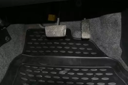 Коврики в салон HONDA Fit GD1 JDM, 06/2001–09/2007, правый руль, 4 шт. (полиуретан)