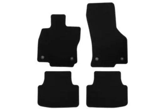 Коврики в салон Klever Econom SKODA Octavia 2013-&gt;, седан, 4 шт.(текстиль)