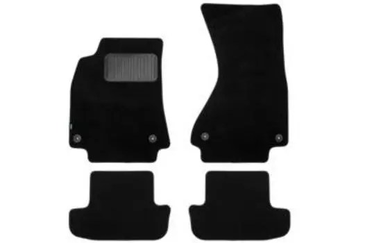 Коврики в салон Klever Premium AUDI A5 АКПП 2007-2015, купе, 4 шт. (текстиль)