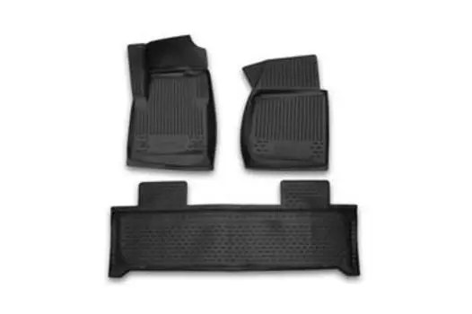 Коврики в салон УАЗ Patriot 3163, 2014-2016, 3 шт. (полиуретан)