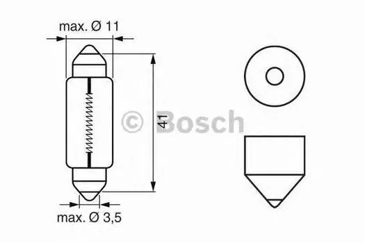 ЛАМПА 12V 10W PURE LIGHT (CB)