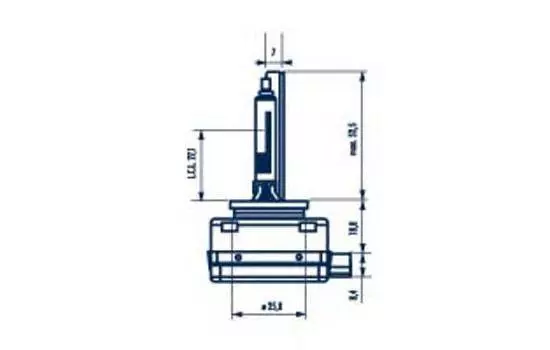 ЛАМПА D1R 85V-35W (PK32D-3) 4300K