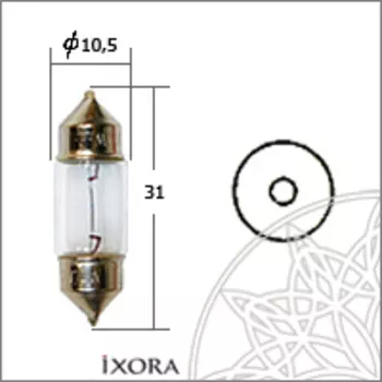 ЛАМПА ДОПОЛНИТЕЛЬНОГО ОСВЕЩЕНИЯ 12V 10W T10X31