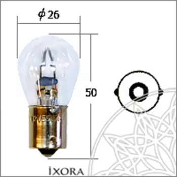 ЛАМПА ДОПОЛНИТЕЛЬНОГО ОСВЕЩЕНИЯ 12V 55W S25
