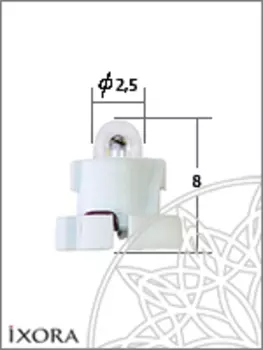 ЛАМПА ДОПОЛНИТЕЛЬНОГО ОСВЕЩЕНИЯ 14V 40MA T3