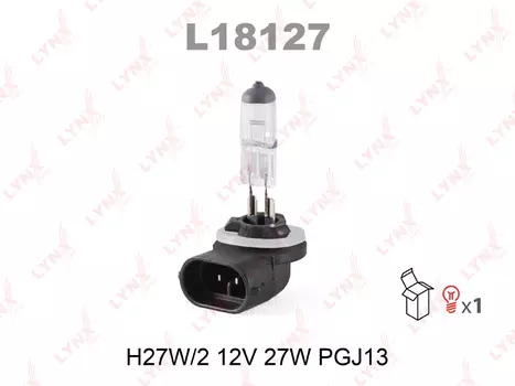 ЛАМПА ГАЛОГЕНОВАЯ H27 12V 27W PGJ13 (881)