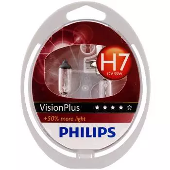 Лампа головного света (VisionPlus) H7 12V 55W Блистер 2 шт.