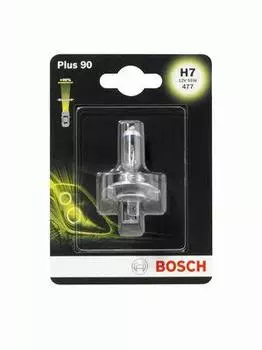 Лампа галогеновая BOSCH Plus 90 H7 PX26D 55W 12V
