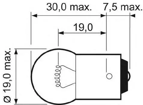 ЛАМПА R5W ESSENTIAL, 10 ШТ.