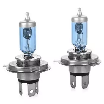 Лампы галогенные Koito Whitebeam Premium, H4, 4500K, 60/55W, коробка, 2 шт