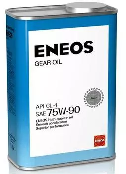 Масло трансмиссионное Eneos GEAR OIL GL-4 75W-90 полусинтетическое, 1л