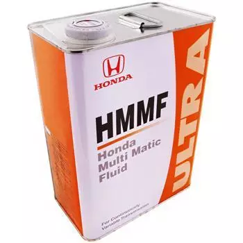 Масло трансмиссионное HONDA Ultra HMMF Multi Matic At JP, HMMF, минеральное, 4L