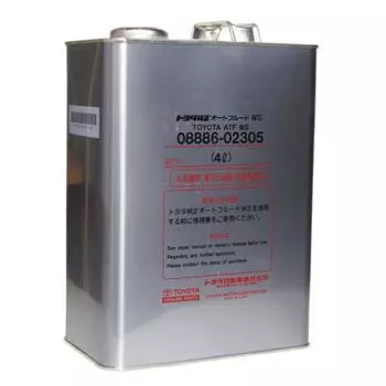 Масло трансмиссионное Toyota ATF WS Synthetic JP, Ws, синтетическое, 4L