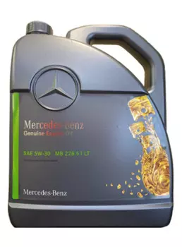 MERCEDES-BENZ 5W-30 5L NFZ MOTORENOL моторное масло A000989480413FBDR