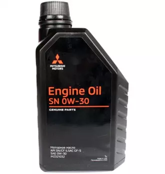 Моторное масло MITSUBISHI ENGINE OIL 0W-30 API SN (старый номер MZ321032), 1л